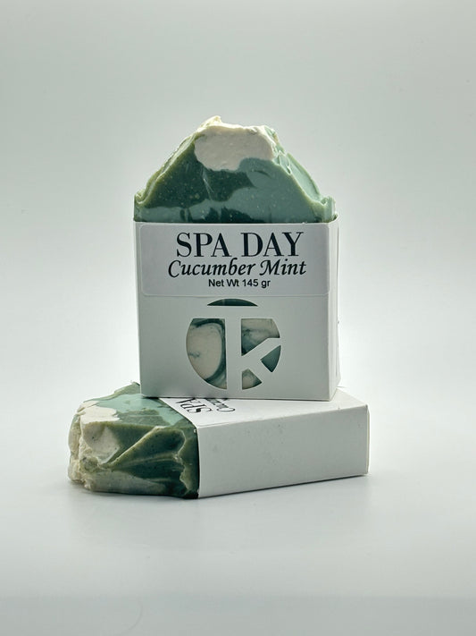 Spa Day - Cucumber & Mint Soap Bar