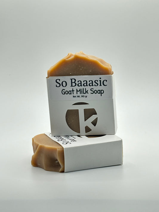 So Baasic - Goat Milk Soap Bar