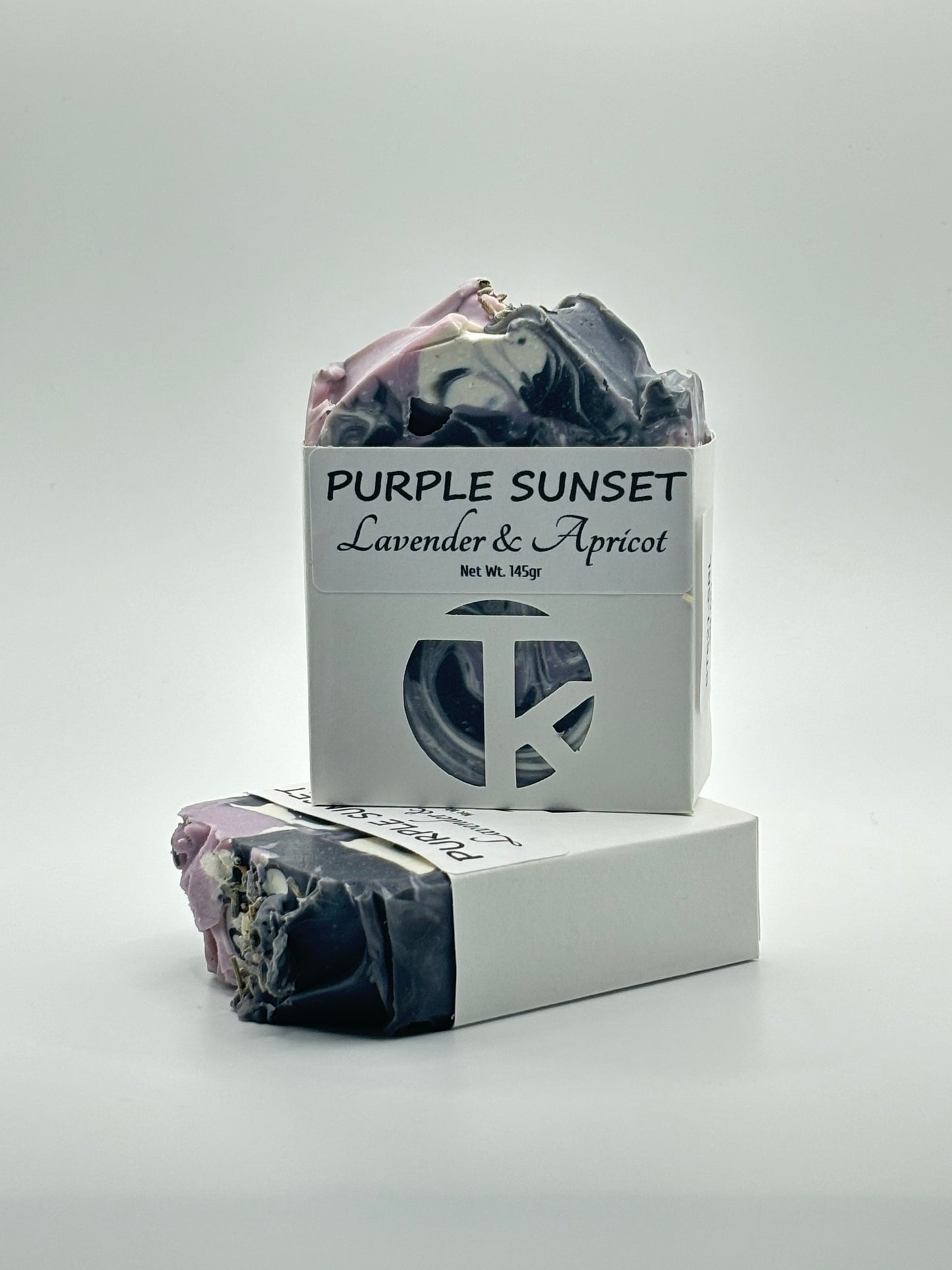 Purple Sunset - Lavender & Spring Apricot Soap Bar